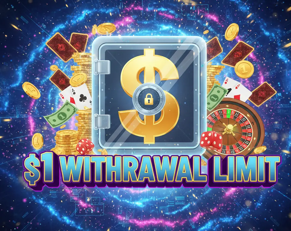1 kr uttag hos Goldwin casino